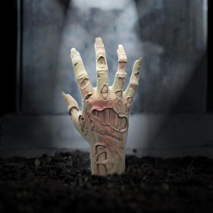 Zombie hand image