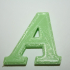 All Letters A-Z Bookman Old Style print image