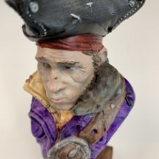 Picture of print of A Pirate and His Rat