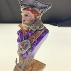 Picture of print of A Pirate and His Rat