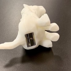 Picture of print of Sitting Unicorn Pencil Sharpener