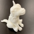 Sitting Unicorn Pencil Sharpener print image