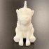 Sitting Unicorn Pencil Sharpener print image