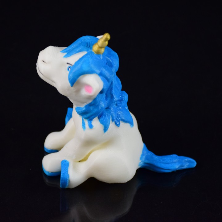 Sitting Unicorn Pencil Sharpener image