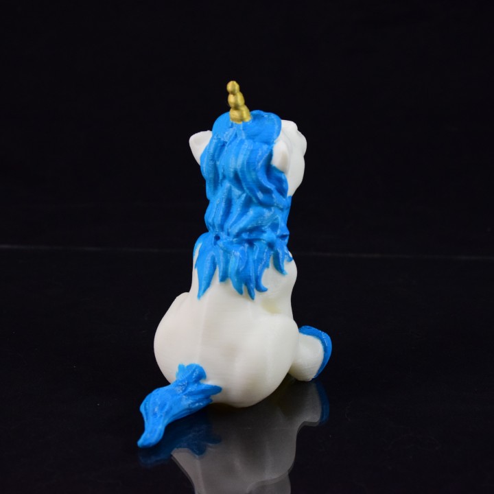 Sitting Unicorn Pencil Sharpener image