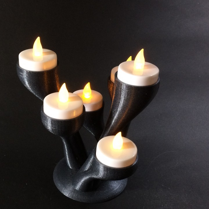 Twin Trio Candelabra image