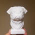 Pug Statue print image