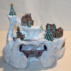 Picture of print of Winter Wondertown