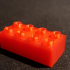 Lego bricks print image