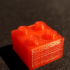 Lego bricks print image