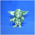 YODA LowpolyPOP - by Objoy Creation print image