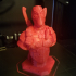 Deadpool Bust (Remastered Supportless Edition) print image