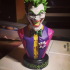 Joker bust print image