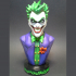 Joker bust print image