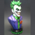 Joker bust print image