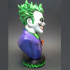 Joker bust print image