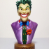 Joker bust print image