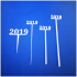 2019 New Years Party Picks and Swizzle sticks print image