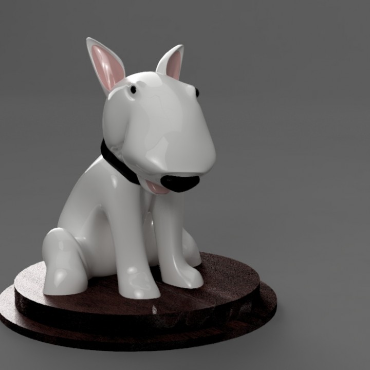 basic toon Bull terrier image