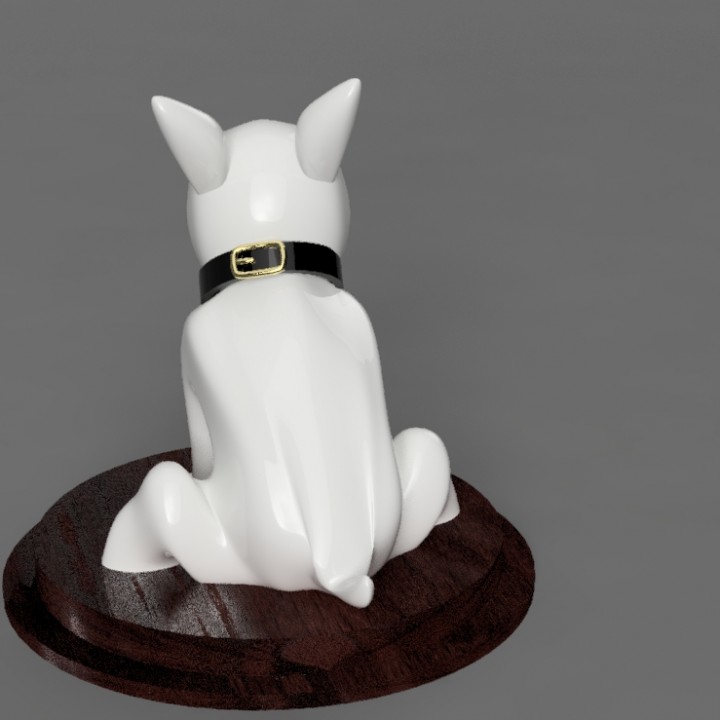 basic toon Bull terrier image