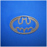 Batman logo cookie cutter print image