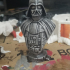 Darth Vader bust print image