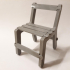 Chair print image