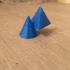 shape tetrahedron print image