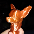 Chihuahua Statue print image