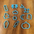 Haloween Cookie Cutters print image