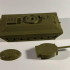 Tank model print image