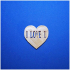 love heart print image