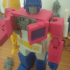 ARTICULATED G1 TRANSFORMERS OPTIMUS PRIME - NO SUPPORT print image