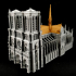 Notre-Dame de Paris Cathedral print image