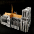 Notre-Dame de Paris Cathedral print image