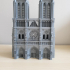 Notre-Dame de Paris Cathedral print image