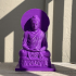 Buddha Seated in Meditation print image