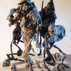 Picture of print of Evil Skeleton Knight