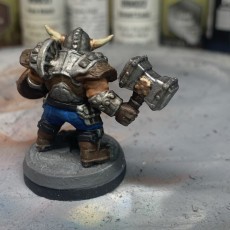 Picture of print of Dwarven Defender - A Modular