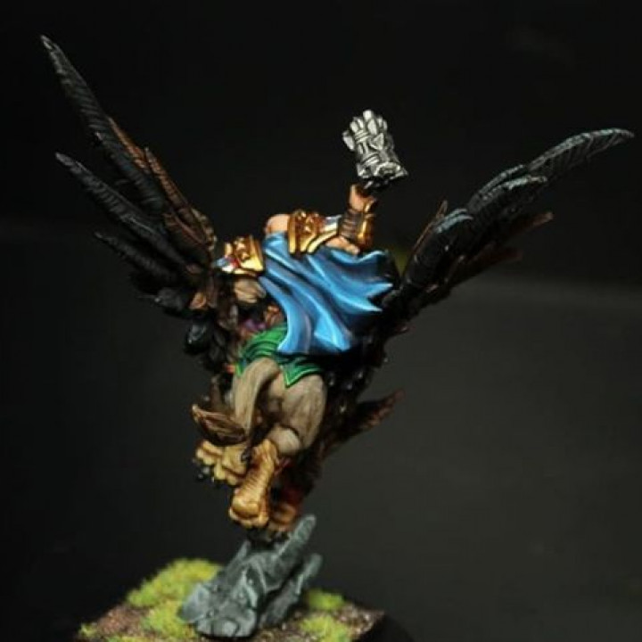 Alvar on Thunderbeak - Dwarven Lord on Gryphon image