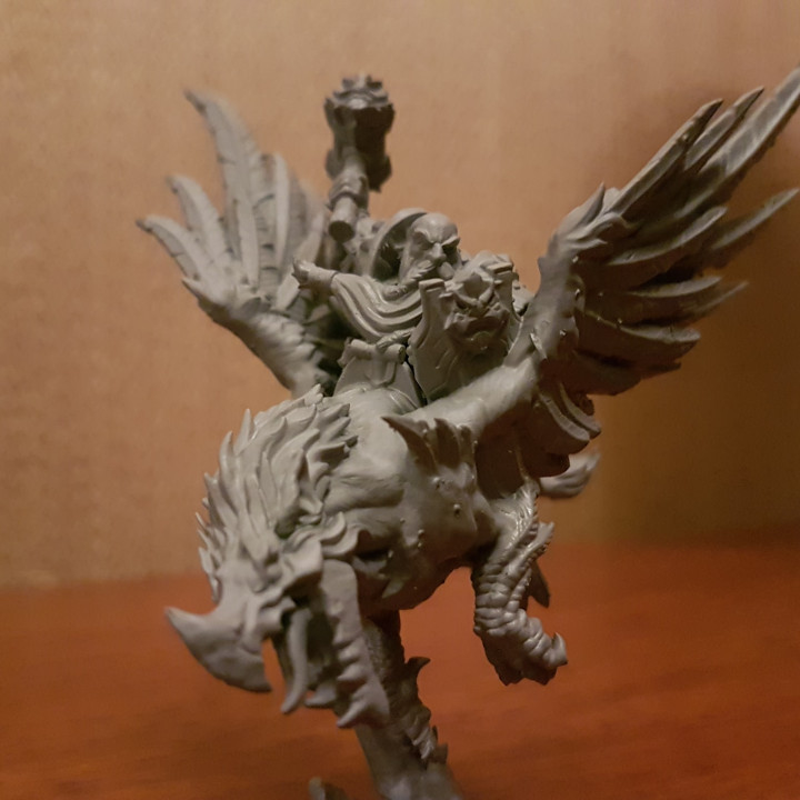 Alvar on Thunderbeak - Dwarven Lord on Gryphon image