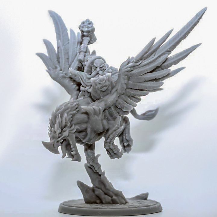 Alvar on Thunderbeak - Dwarven Lord on Gryphon image