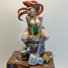 Picture of print of Runa - Dwarven Beauty (Fantasy Pin-up)