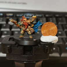 Picture of print of Flokir the Skald - Modular Dwarven Skald