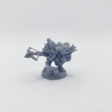 Picture of print of Flokir the Skald - Modular Dwarven Skald