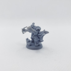 Picture of print of Flokir the Skald - Modular Dwarven Skald