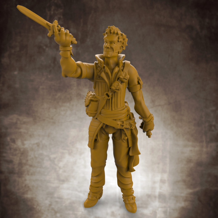 RPG Rogue - Multipart with build options (32mm scale) image