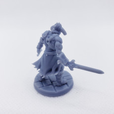 Picture of print of RPG Barbarian- Multipart with build options (32mm scale)