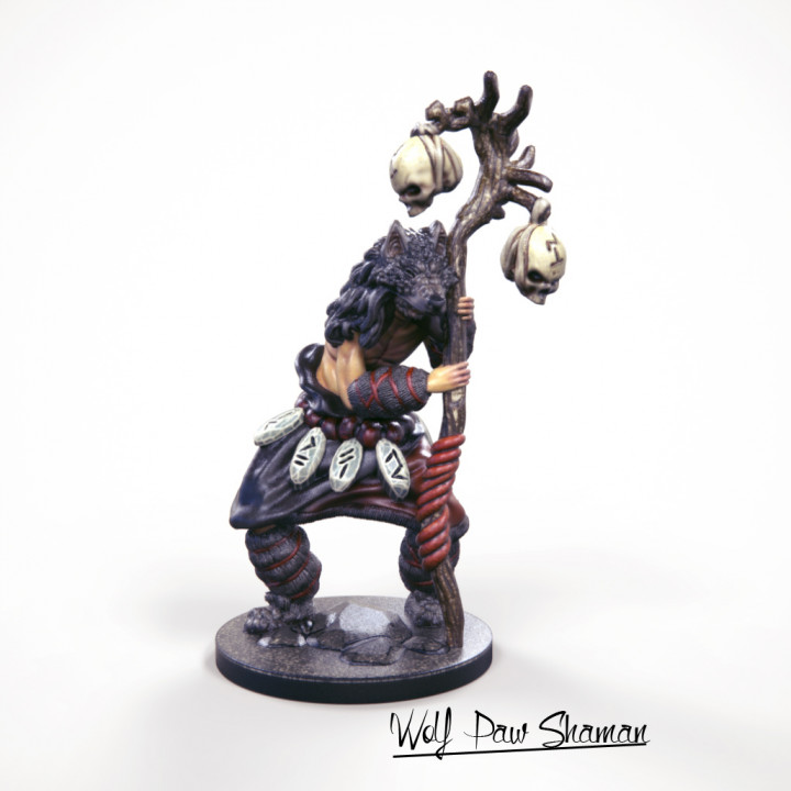 Wolf Paw Tribe Miniature Set image