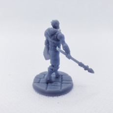 Picture of print of RPG Fighter - Multipart with build options (32mm scale)